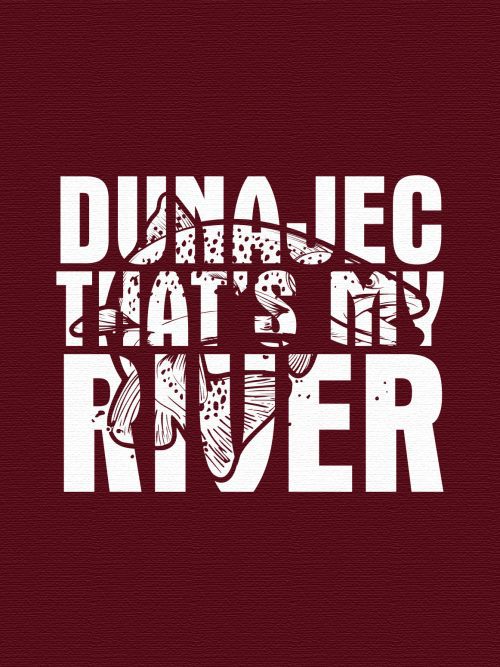 Koszulka męska - dunajec that's my river