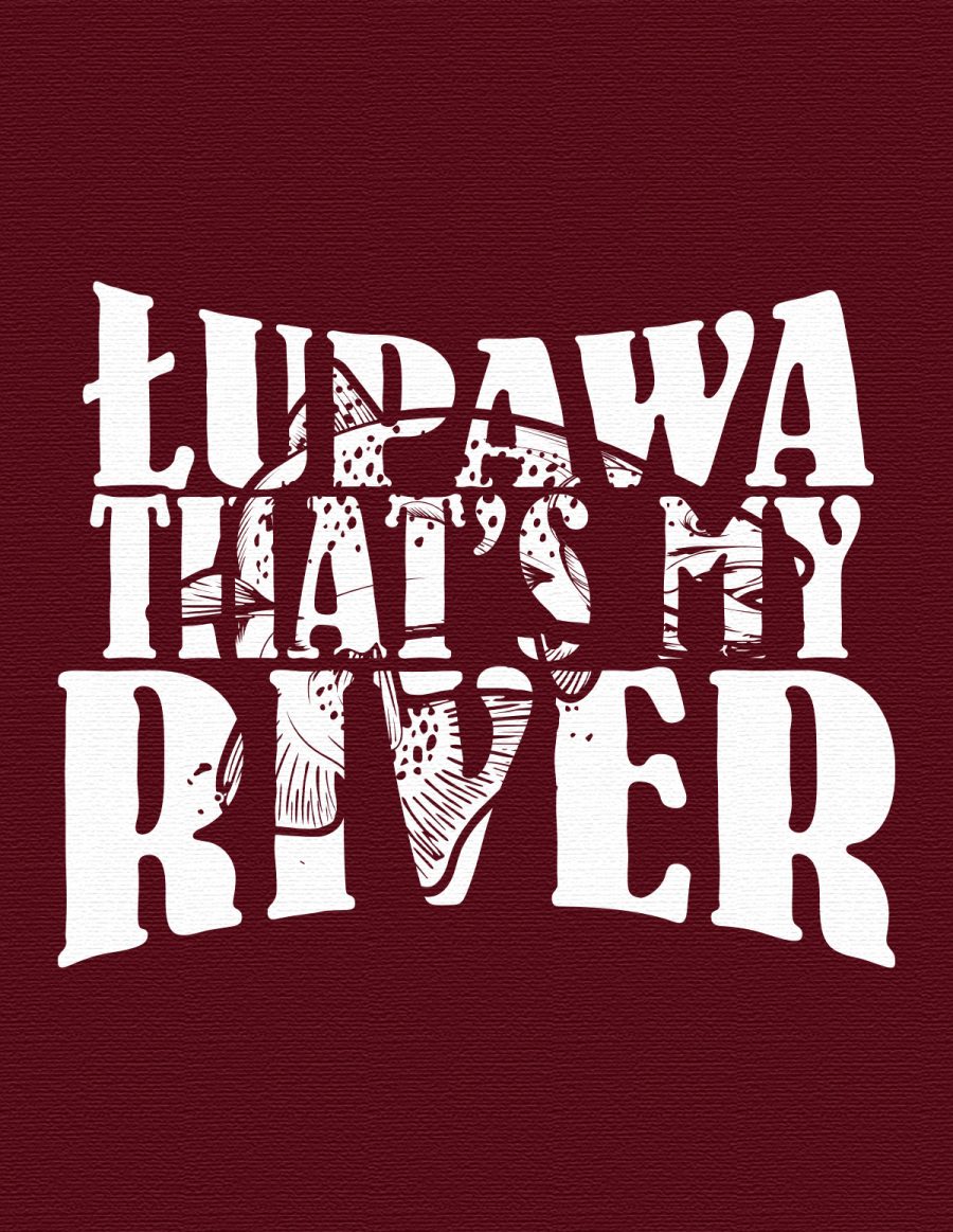 Koszulka męska - łupawa that's my river
