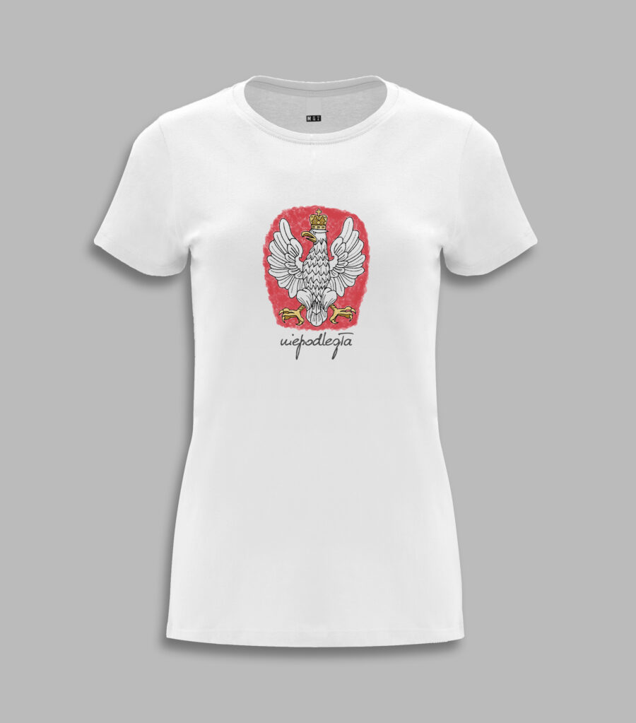 Koszulka damska z orłem 1918-2018
