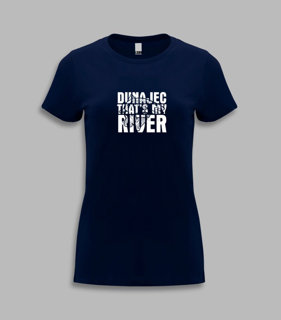 Koszulka damska - dunajec that's my river