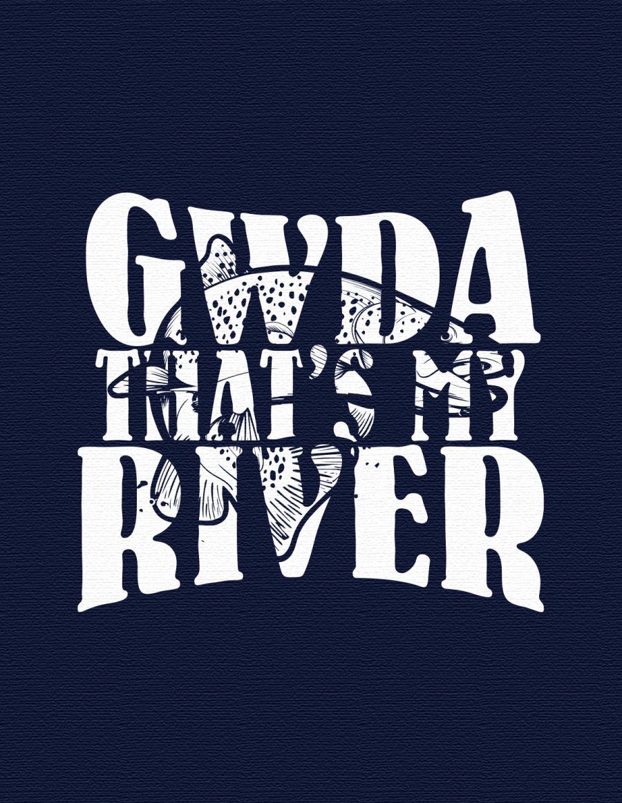 Koszulka męska - gwda that's my river