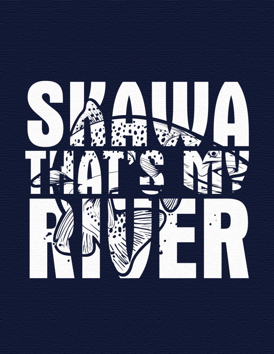 Koszulka męska - skawa that's my river