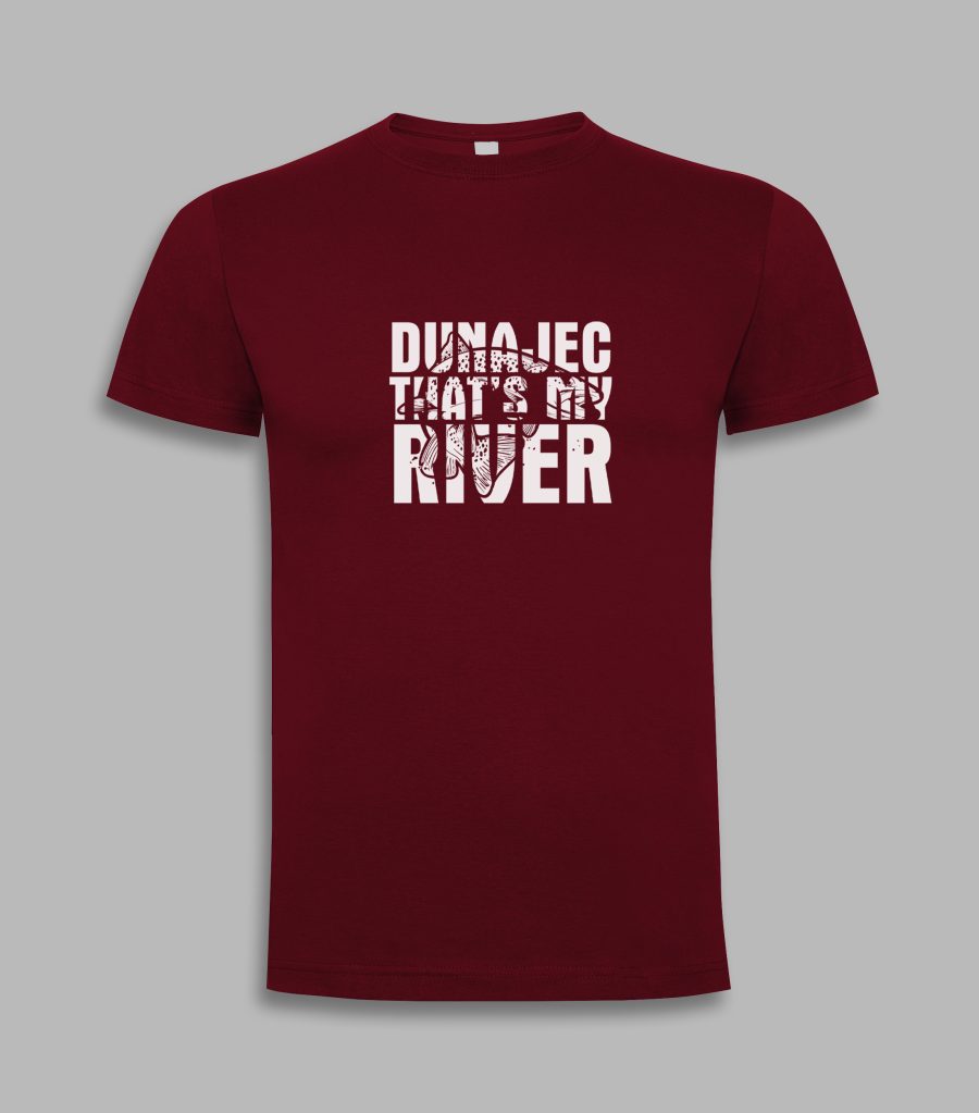 Koszulka męska - dunajec that's my river