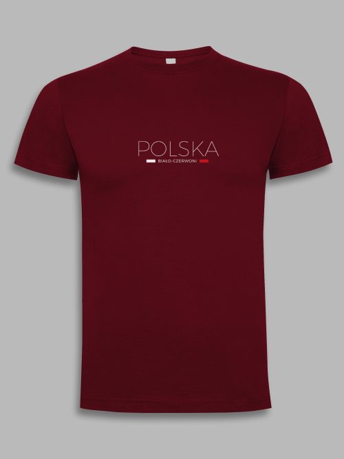 Koszulka męska polska biało-czerwoni