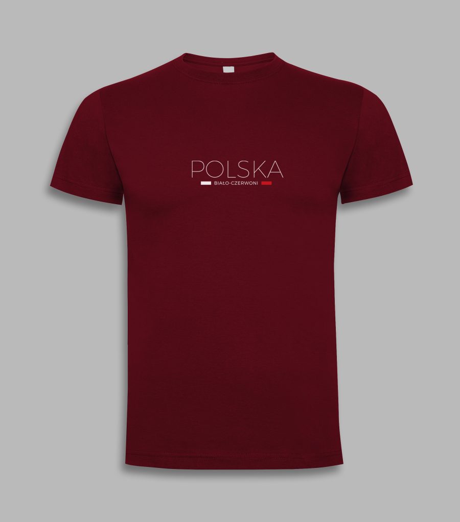 Koszulka męska polska biało-czerwoni