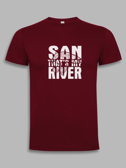 Koszulka męska - san that's my river