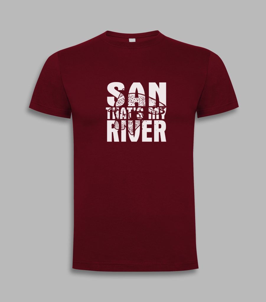 Koszulka męska - san that's my river