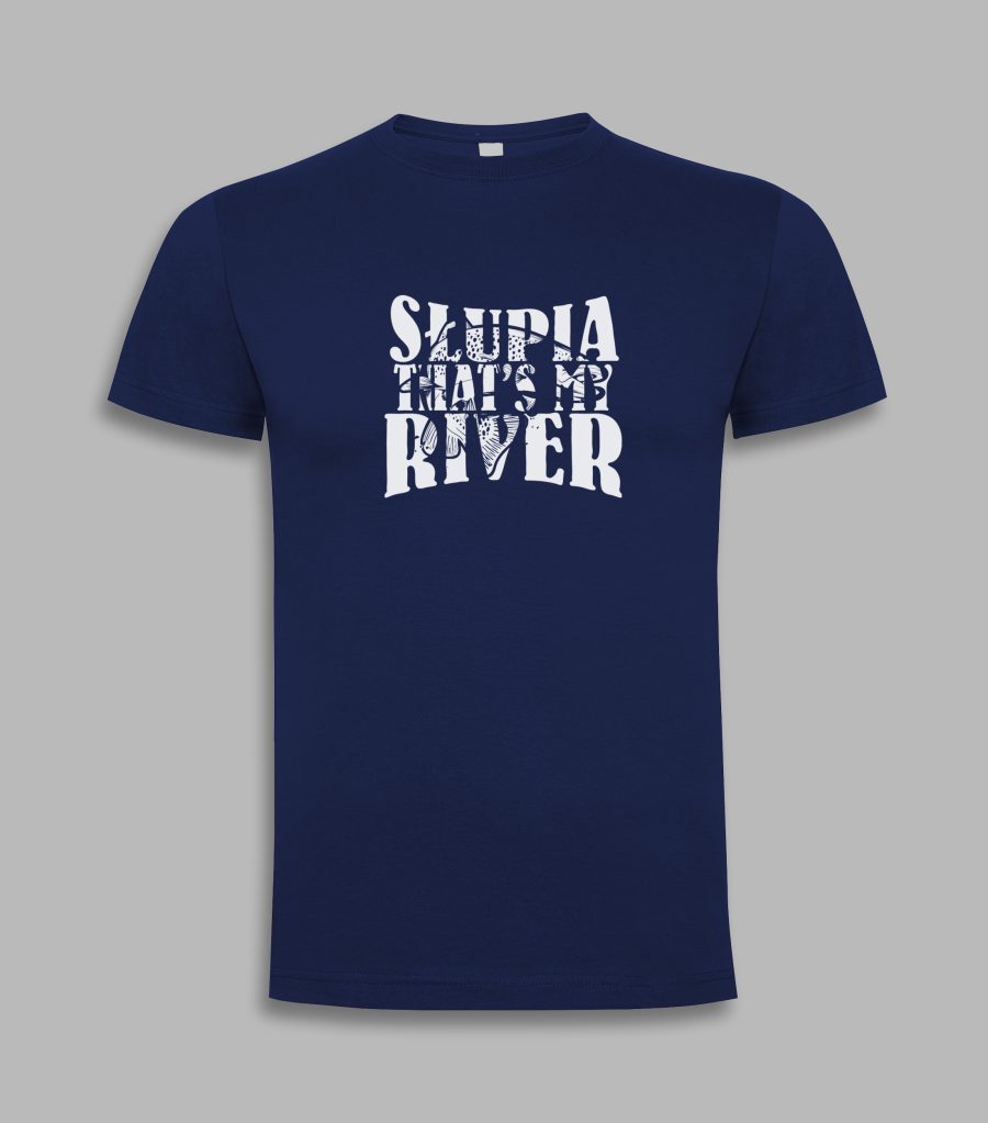 Koszulka męska - słupia that's my river