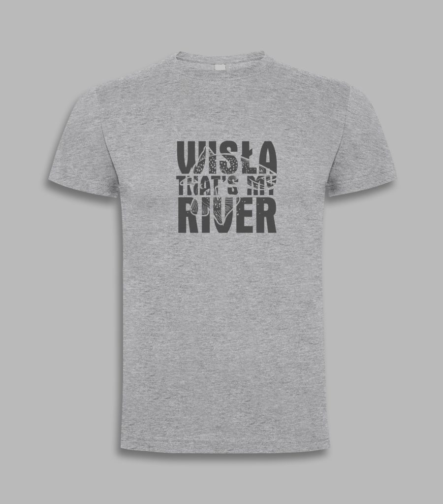 Koszulka męska - wisła that's my river