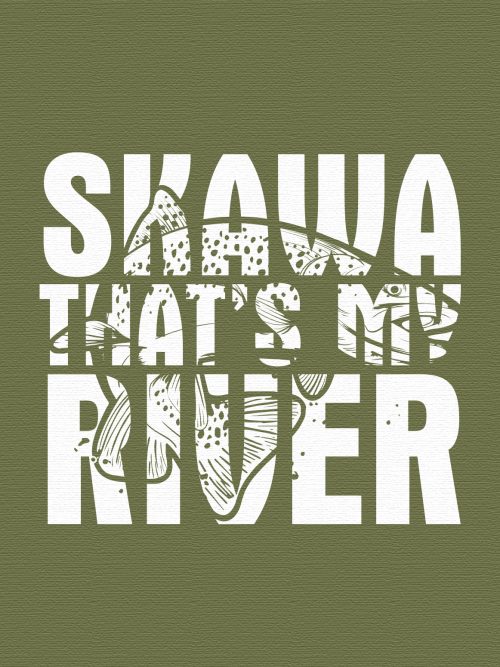 Koszulka męska - skawa that's my river