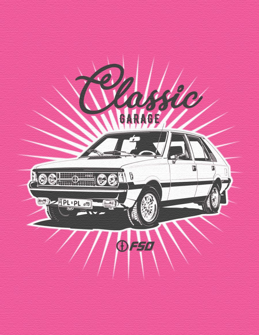 Koszulka męska polonez "classic garage"