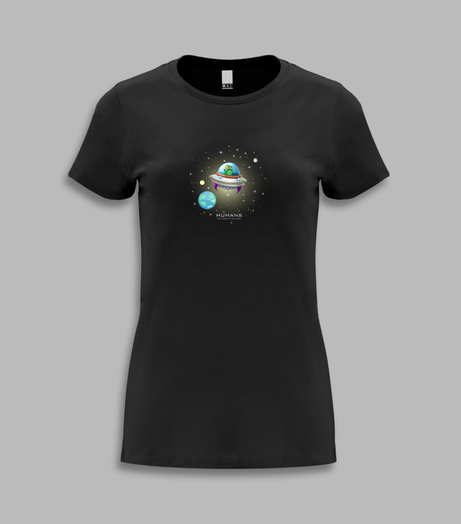 Koszulka damska - ufo