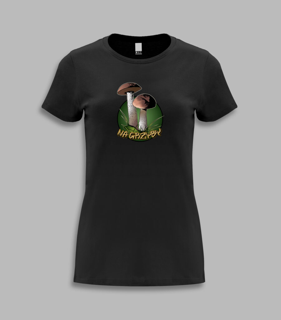 Koszulka damska - na grzyby koźlarz