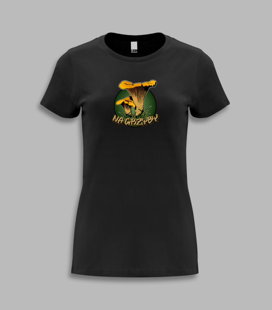 Koszulka damska - na grzyby kurka