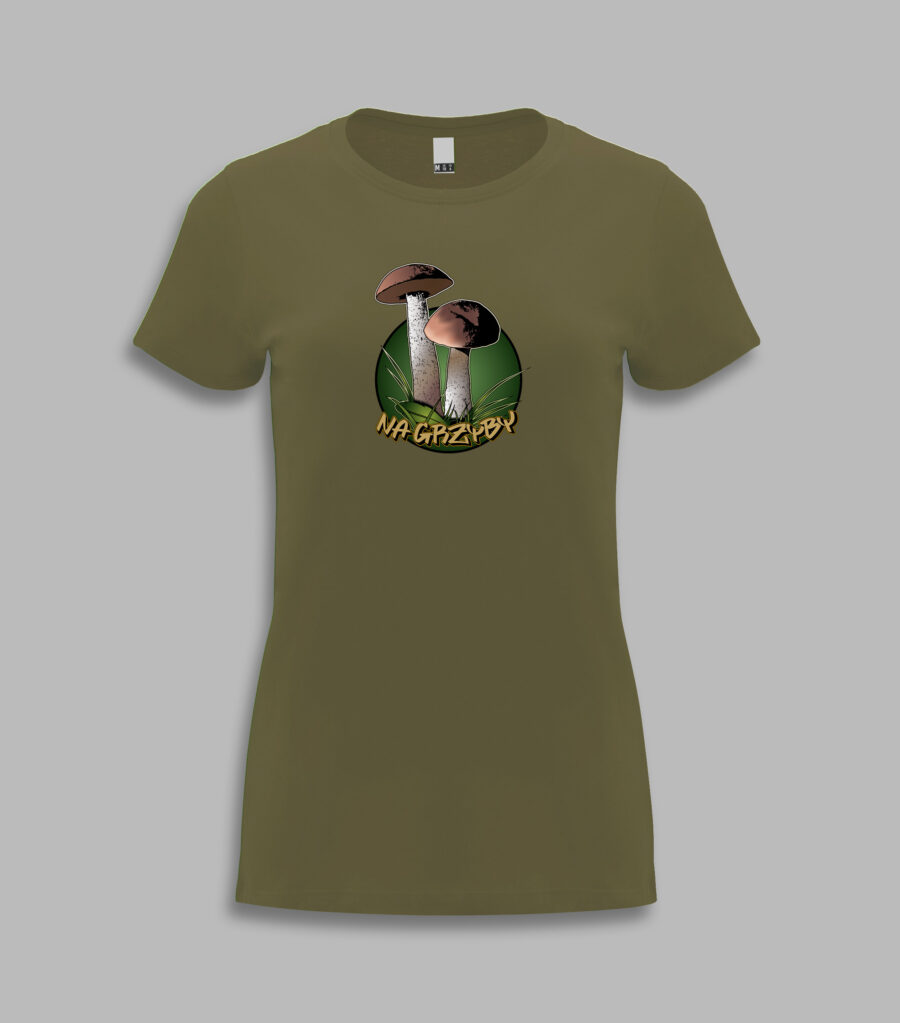 Koszulka damska - na grzyby koźlarz