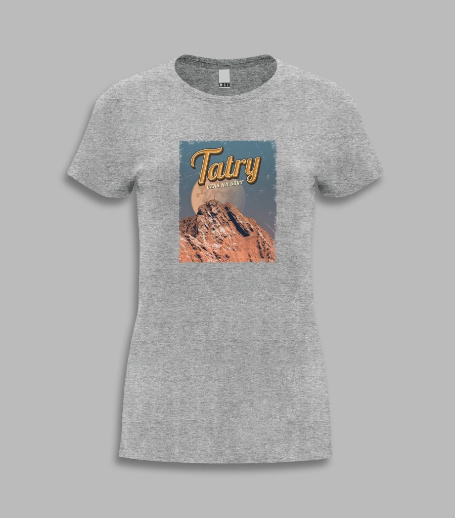 Koszulka damska - tatry, czas na góry
