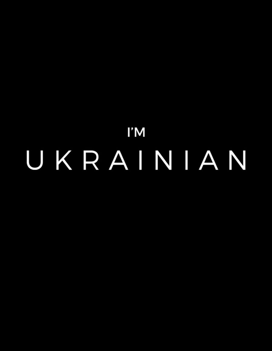 Bluza z kapturem i'm ukrainian