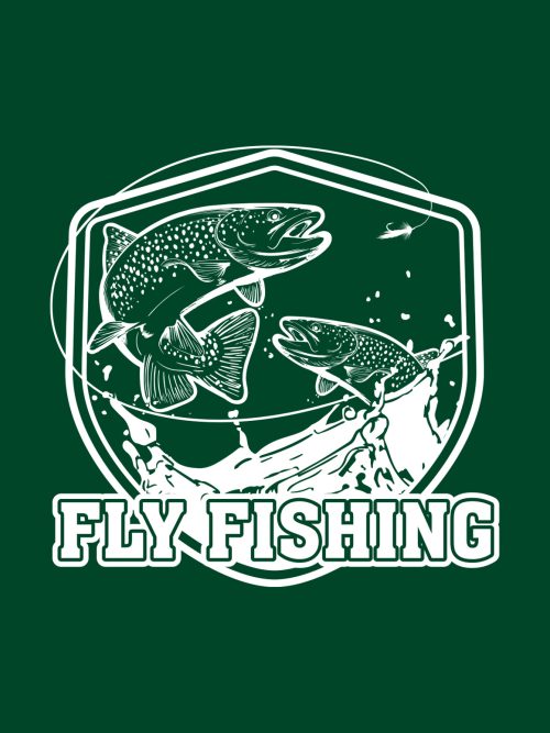 Bluza rozpinana z kapturem - fly fishing
