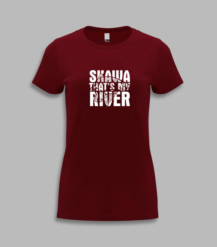 Koszulka damska - skawa that's my river