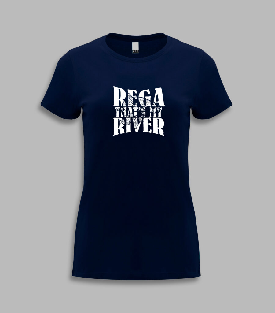 Koszulka damska - rega that's my river