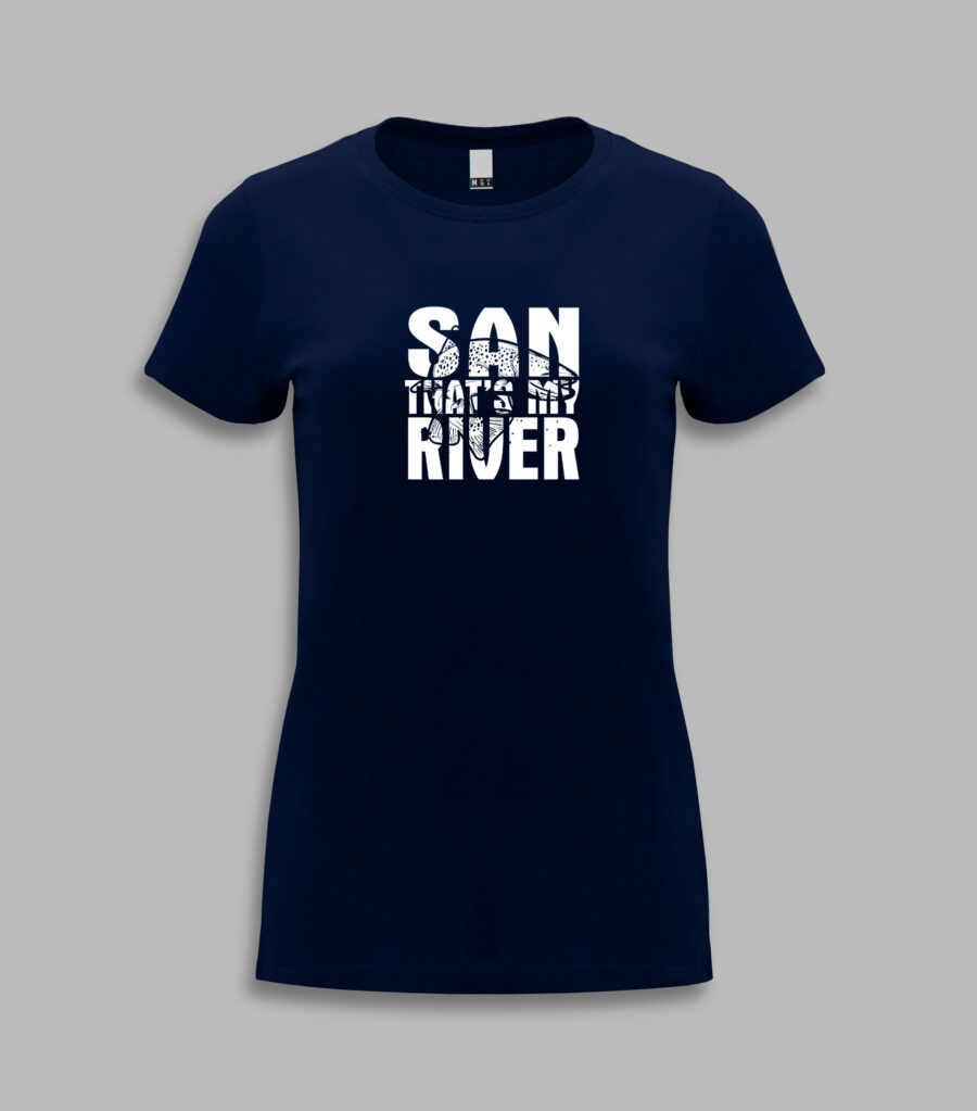 Koszulka damska - san that's my river
