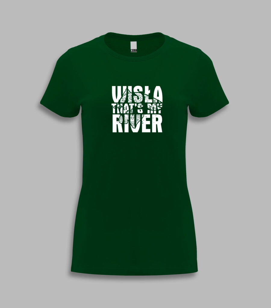 Koszulka damska - wisła that's my river