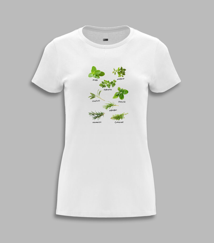Koszulka damska - zioła