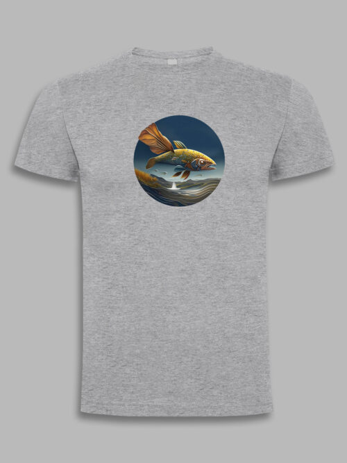 Koszulka męska - latająca ryba