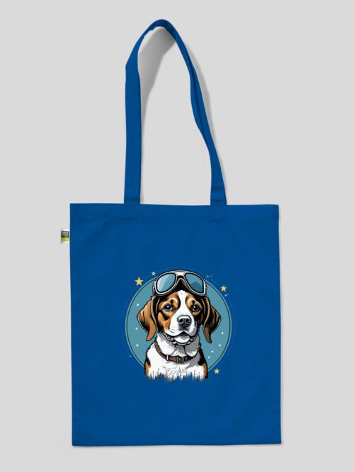 Torba bawełniana na zakupy pies beagle