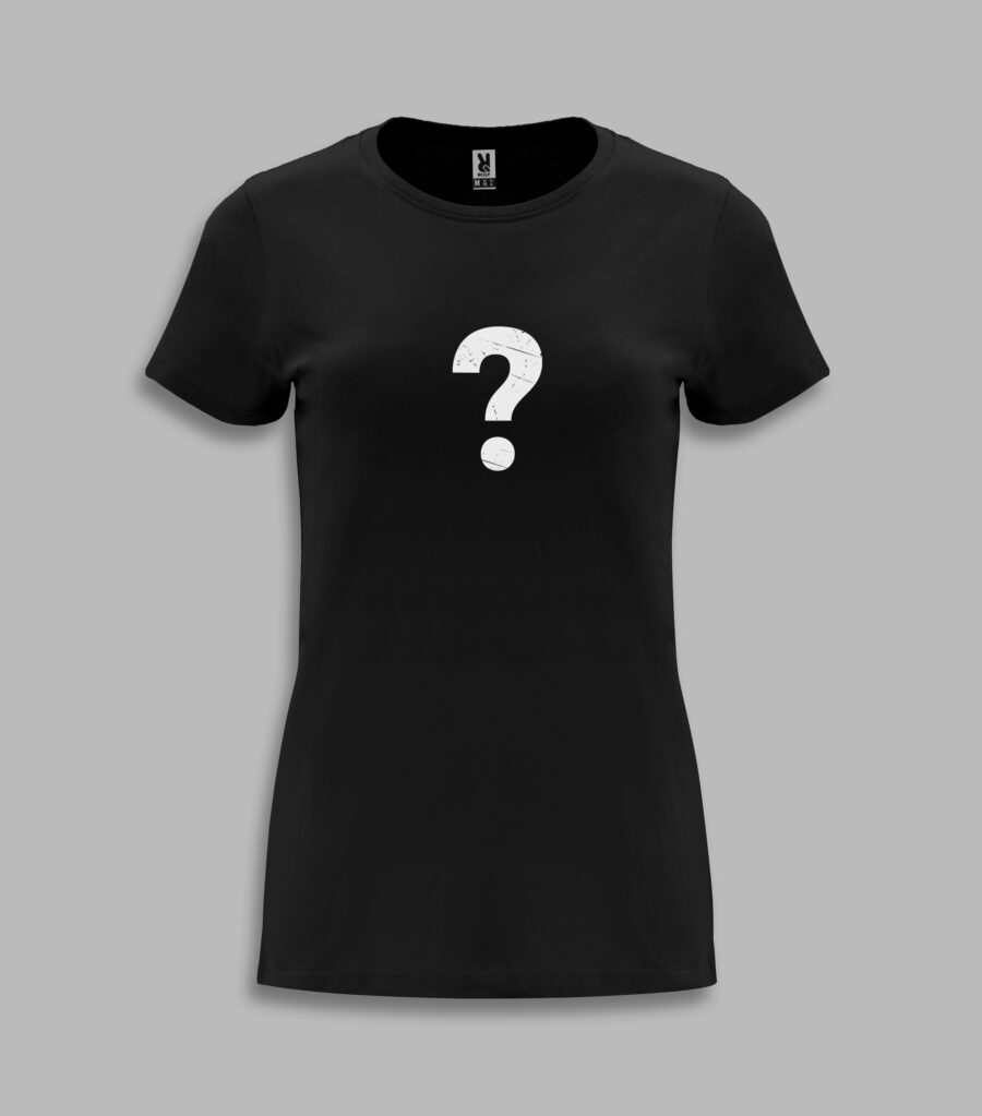 Koszulka damska - znak zapytania