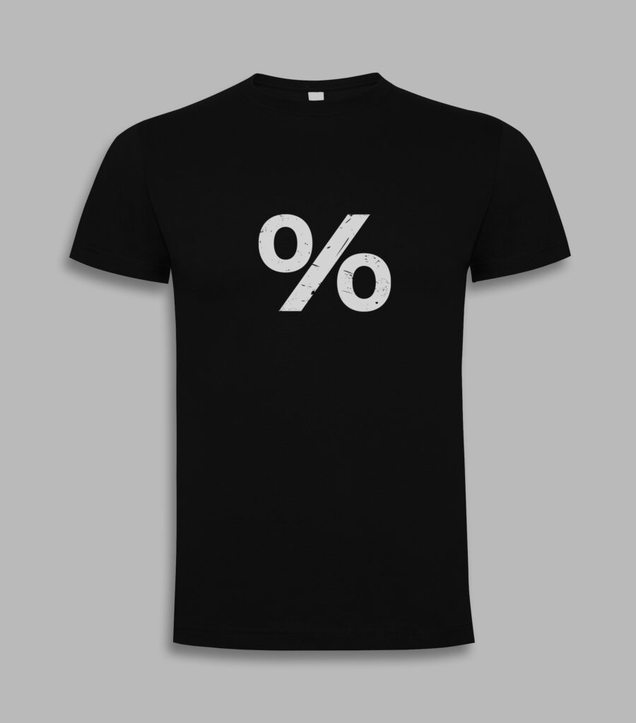 Koszulka męska - procent